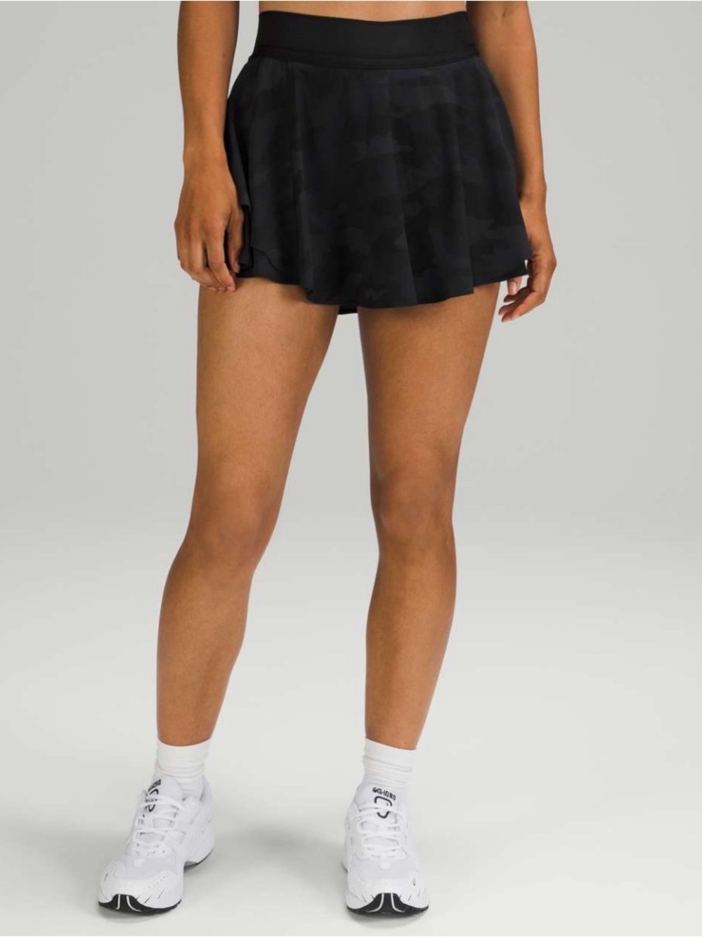 lululemon court revival tennis skirt with built in shorts NWT camouflage size 6